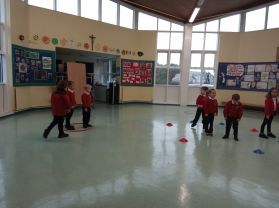 PE with coach Oisin