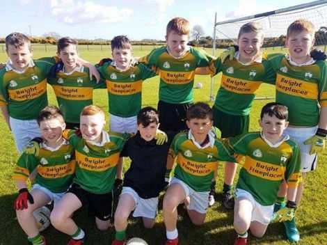 St Joseph's pupils involved with Bright U-12's - March 2017