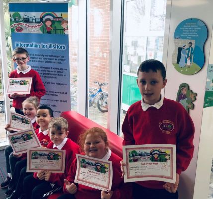 March is coming to a close and after another week of hard graft and endeavour we are delighted to announce Shai, Hannah, Paschal, Kieva, Andrew and Darragh as our pupil of the week winners!