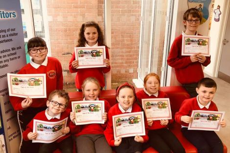 *** Pupil of the Week *** Well done to our Pupil of the Week winners this week namely: Luke, Anthony, Jasmine, Hannah, Ruby, Kayla, Lauren and Andrew. A special mention goes to our new P.4. pupil Ruby who has settled in so well to her new surroundings.